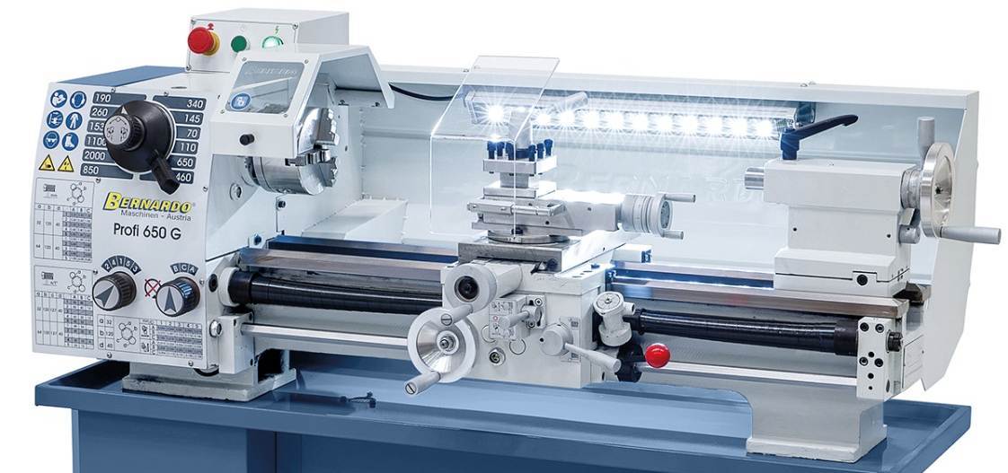 Leitspindeldrehmaschine 280x650mm 230V/400V