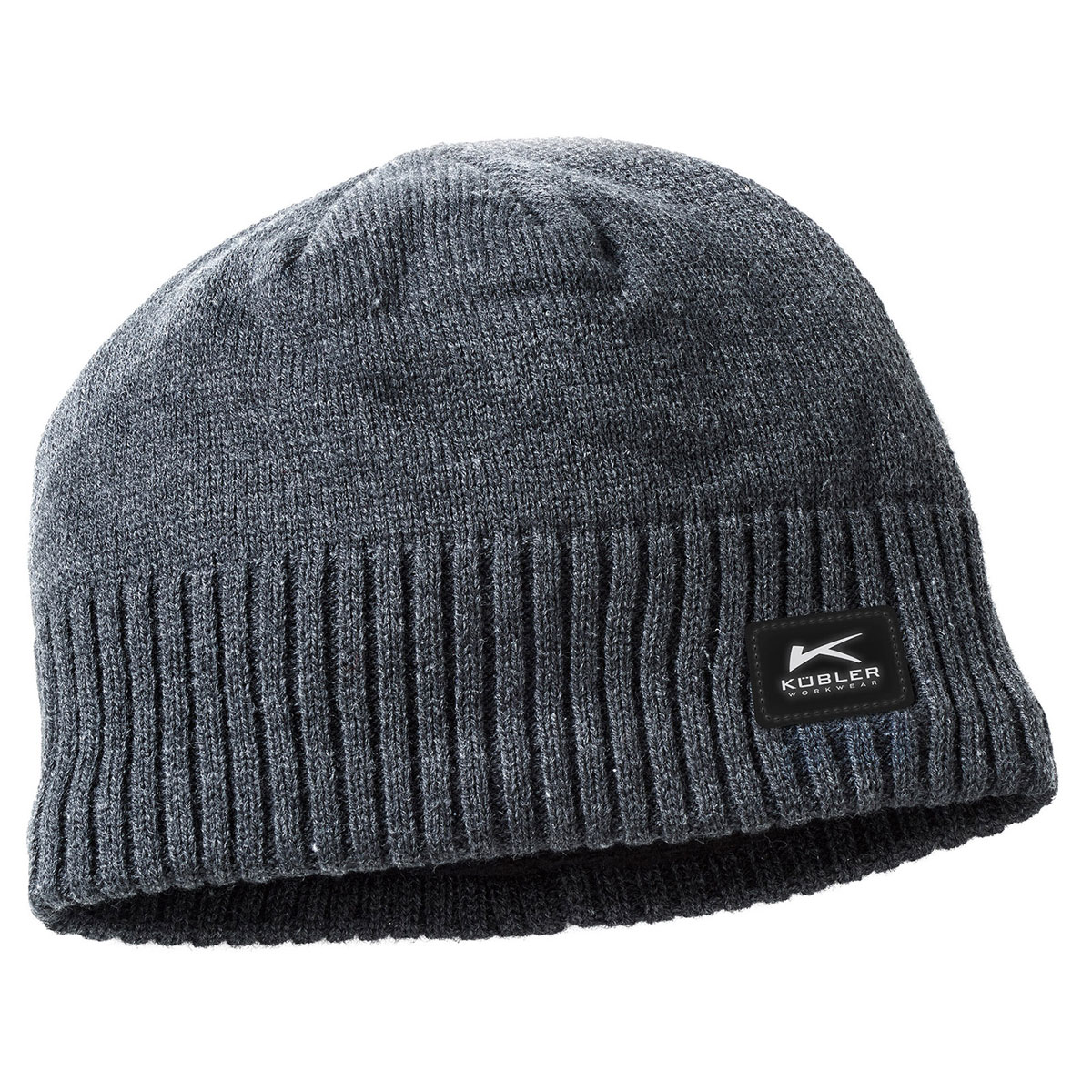 Kübler Strickmütze anthrazit | 100227