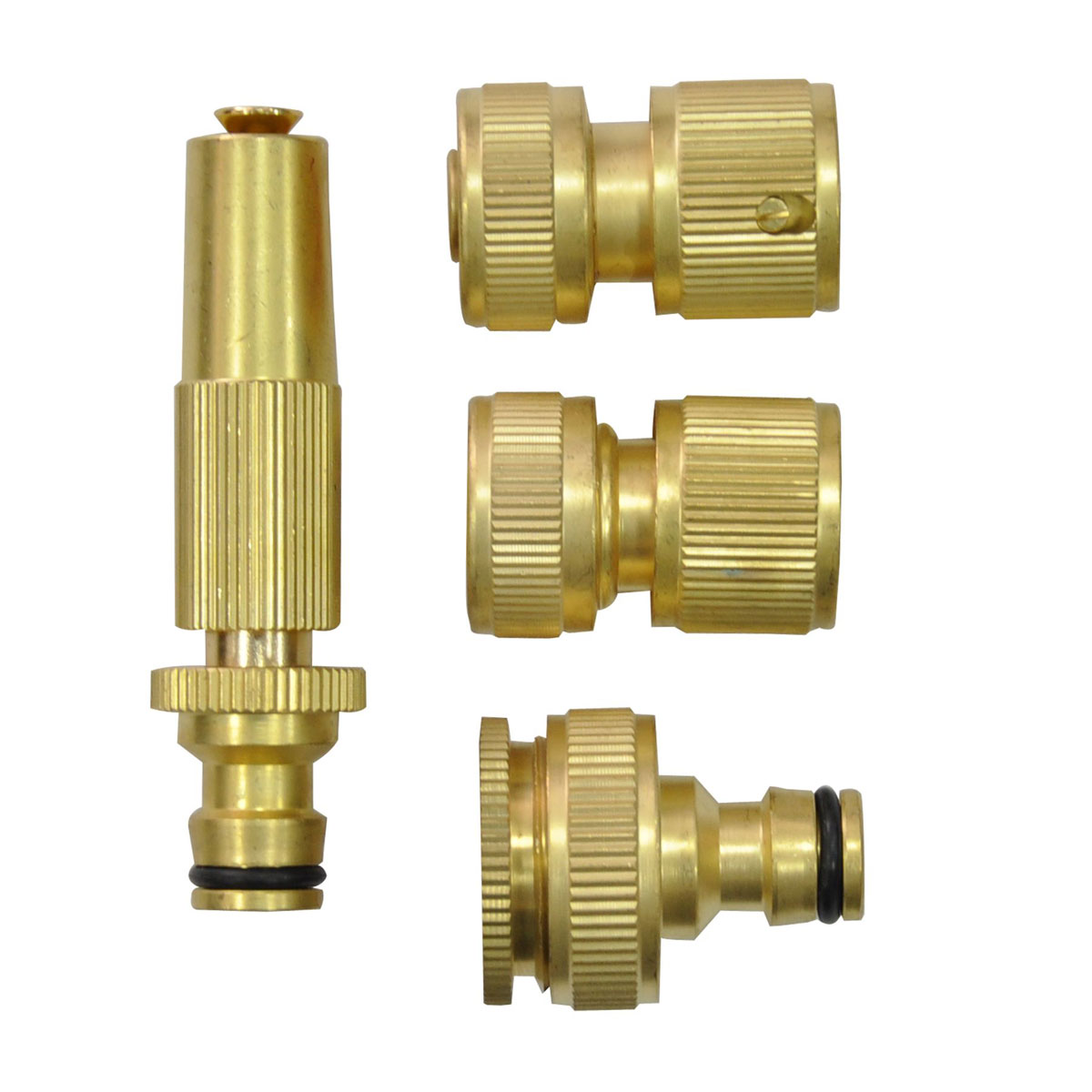 Wingart Anschluss-Set messing 4-teilig | 110045