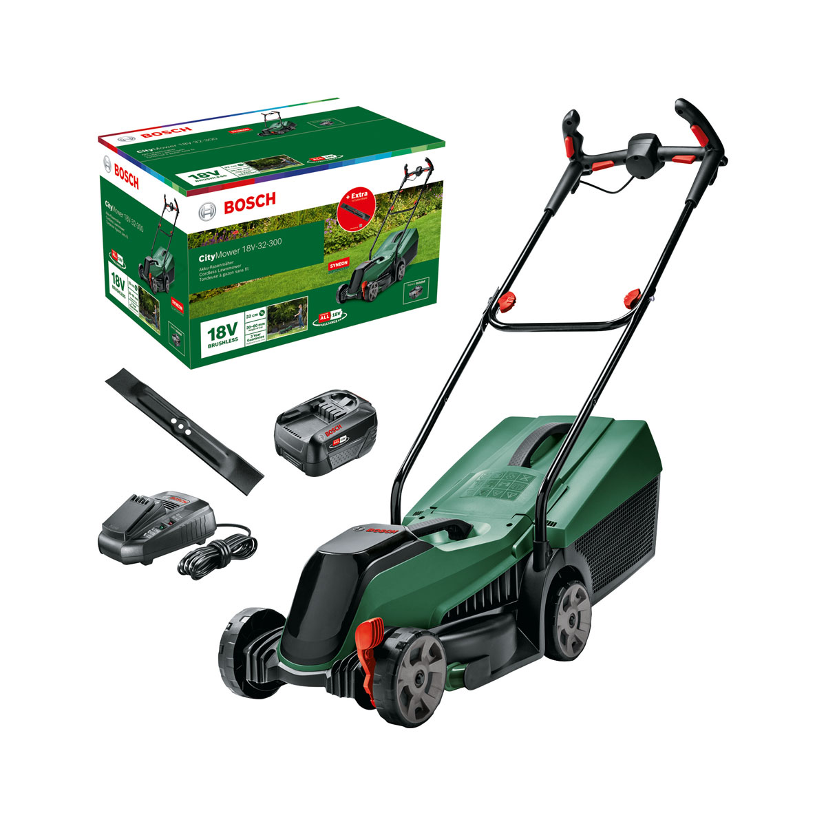 Bosch    Akku-Rasenmäher CityMower 18 | 114411