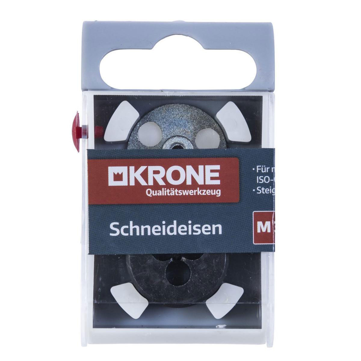 Krone Schneideisen HSS M3 25 x 9 mm | M3, Steigung 0,5 mm | 123157 – Bild 3