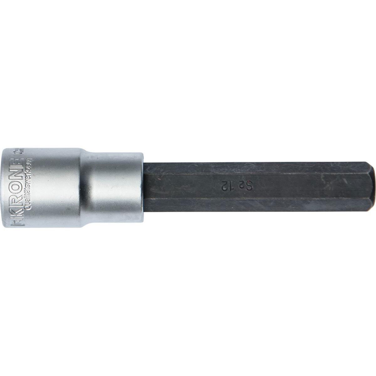 Krone Steckschlüssel 1/2 Zoll 12 mm Innensechskant | 12 | 123320