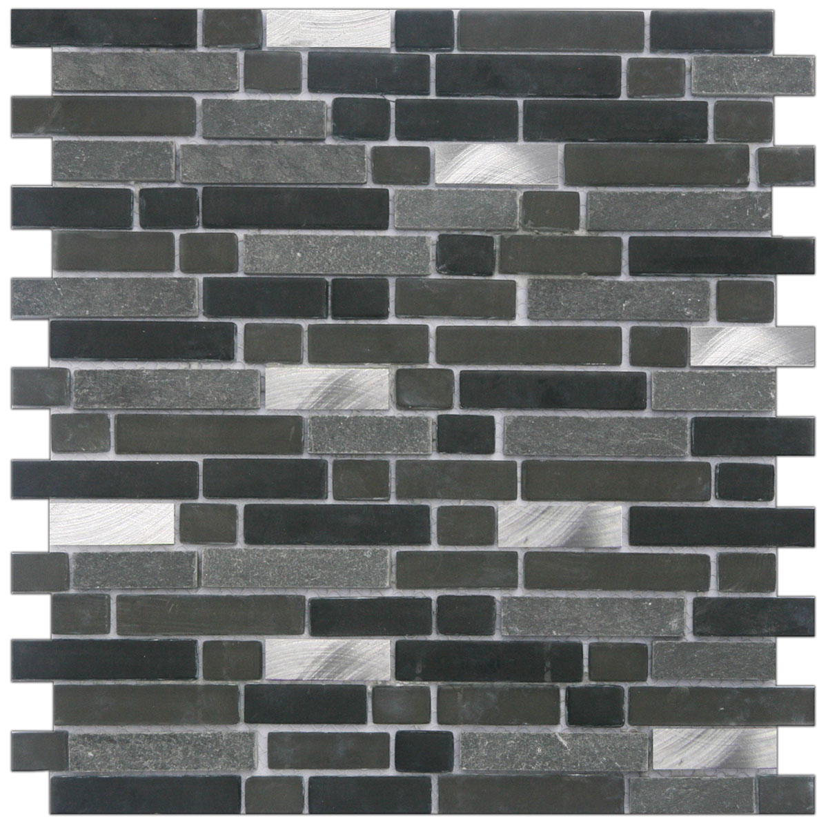 Mosaik Glas und Stein Schifer/Alu/Glas | 132364