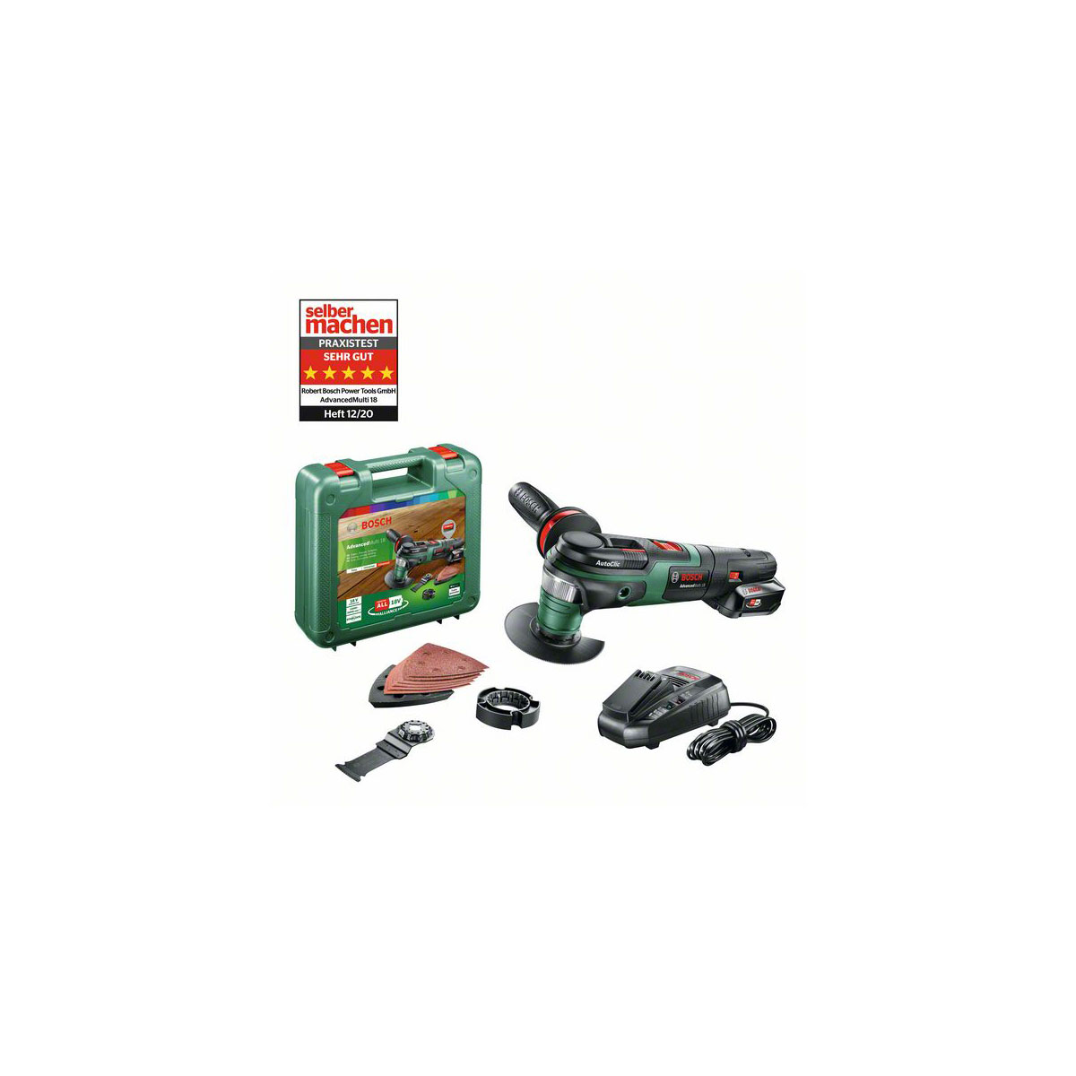 Bosch   Akku-Multifunktionswerkzeug Advanced Multi 18 | 132405