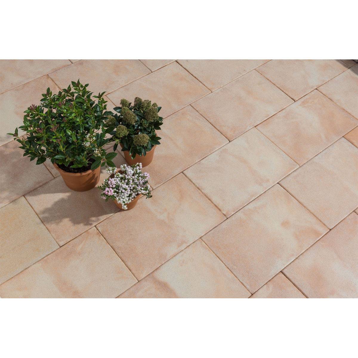 Diephaus  Terrassenplatte Ocker-Gelb-Rose 60 x 40 x 4 cm | 60x40 | 139584 – Bild 3