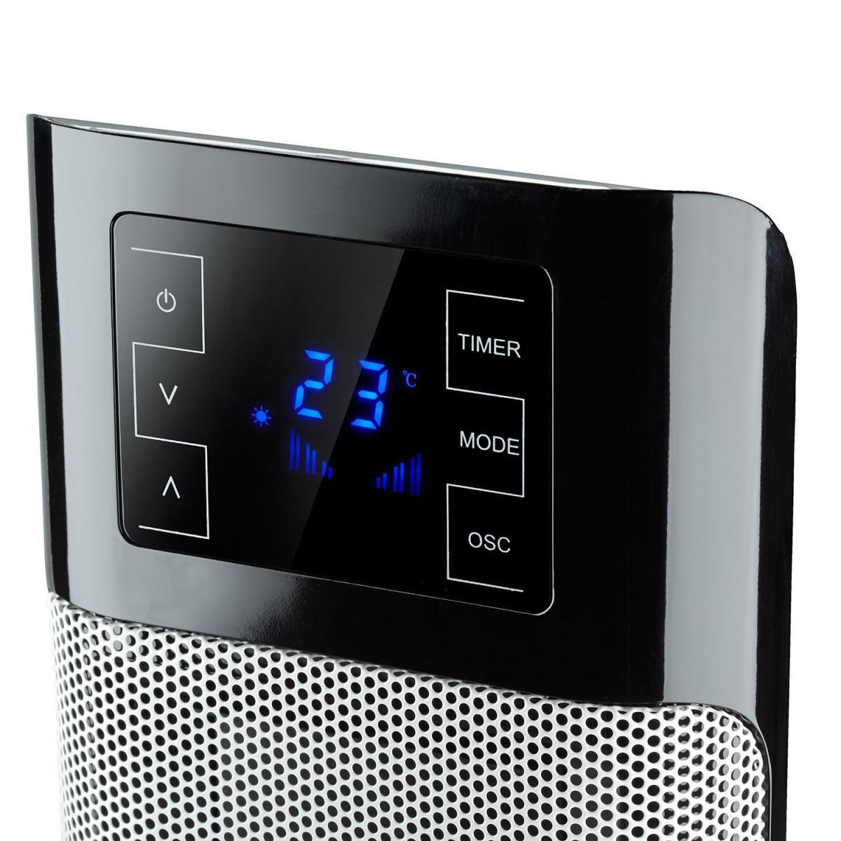 Rowi Keramik-Turmheizgerät 2000 Watt silber | 210050 – Bild 4
