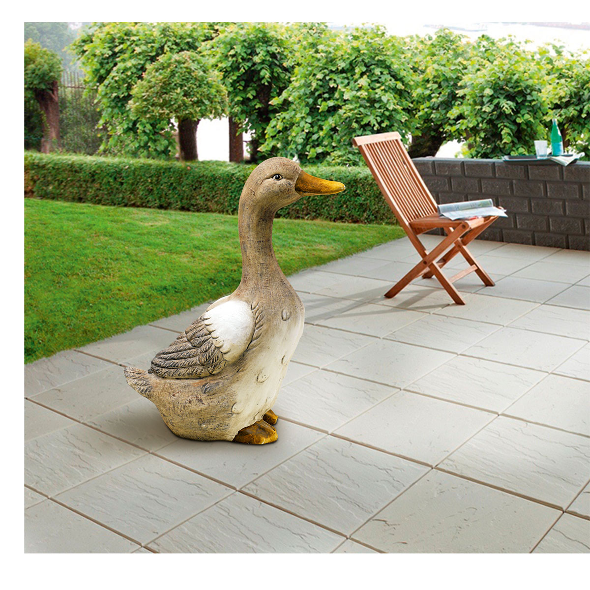 Haveson Dekofigur Ente 29 x 48 x 20 cm | 212108 – Bild 3
