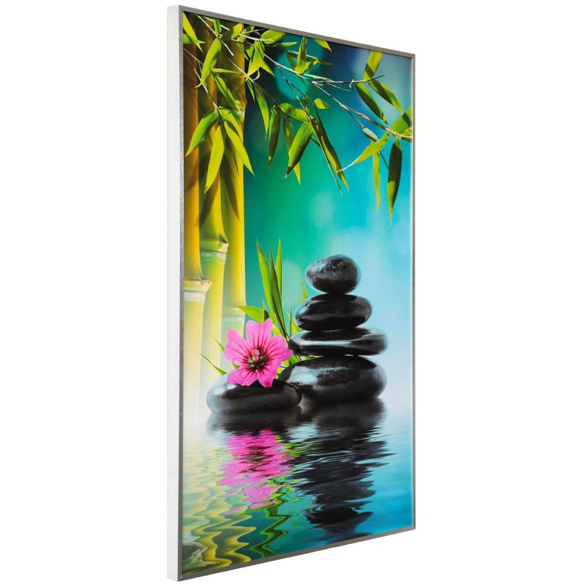 Papermoon Bildinfrarot-Heizkörper 60 x 100 cm Wellness Alurahmen | 215596