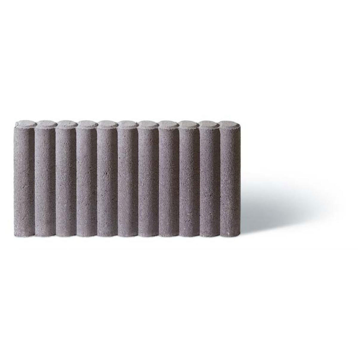 Diephaus Palisaden-Bordstein 50 x 25 x 6 cm Grau | 218072