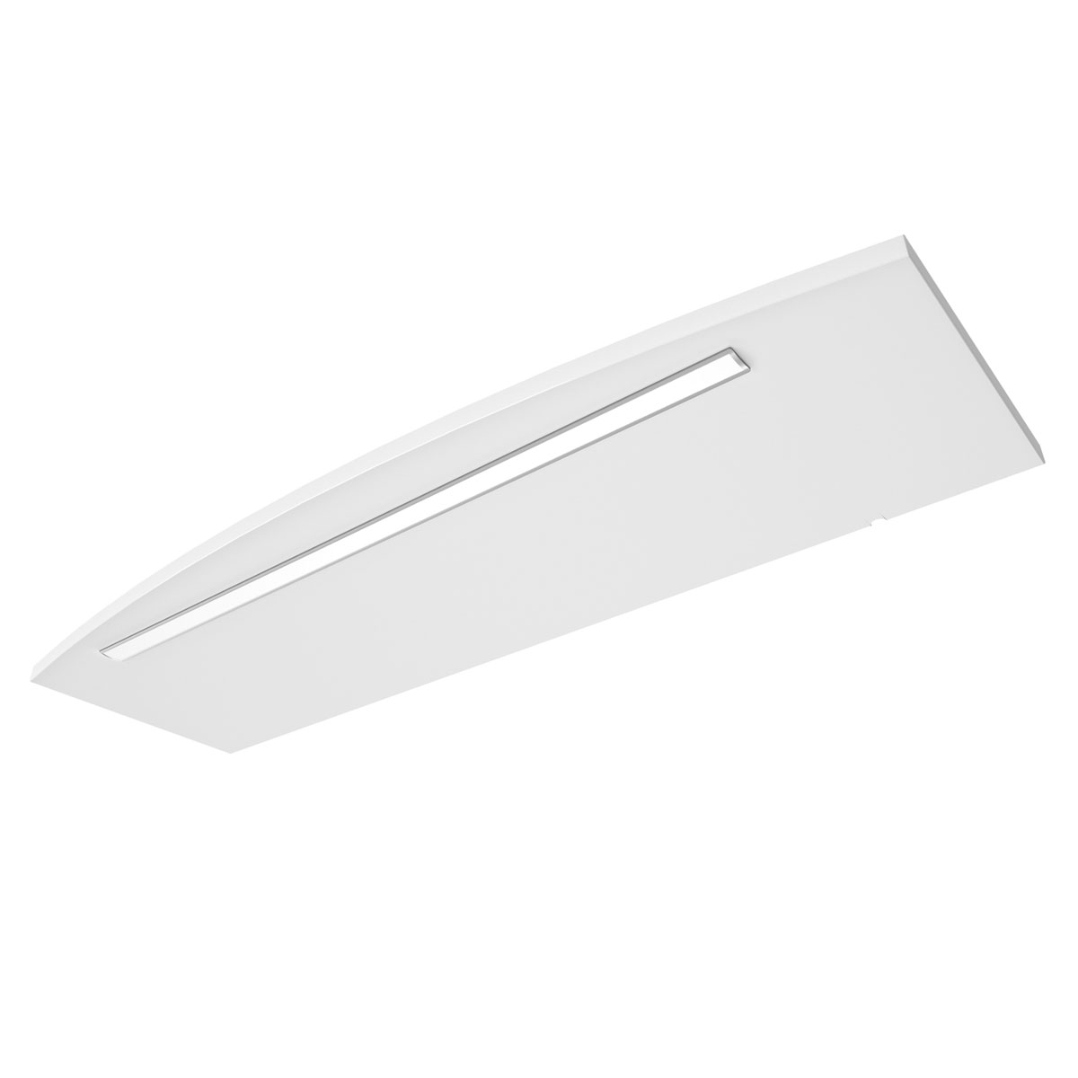 Pelipal Kranzbeleuchtung Asti weiß glänzend 82 x 1,6 x 26,5 cm | 220630