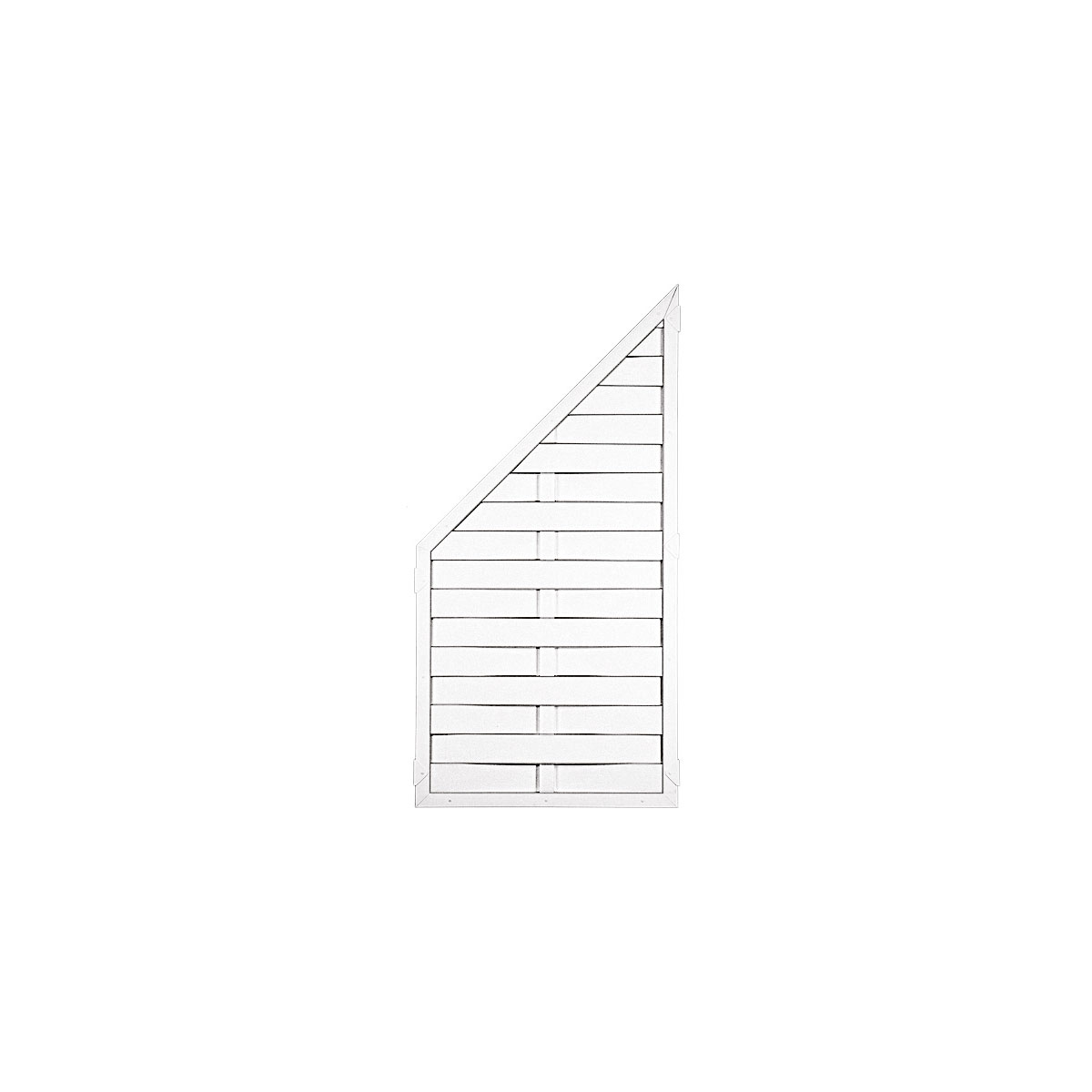Zaun Lightline Anschluss-Element 90 x 180 cm | 229165