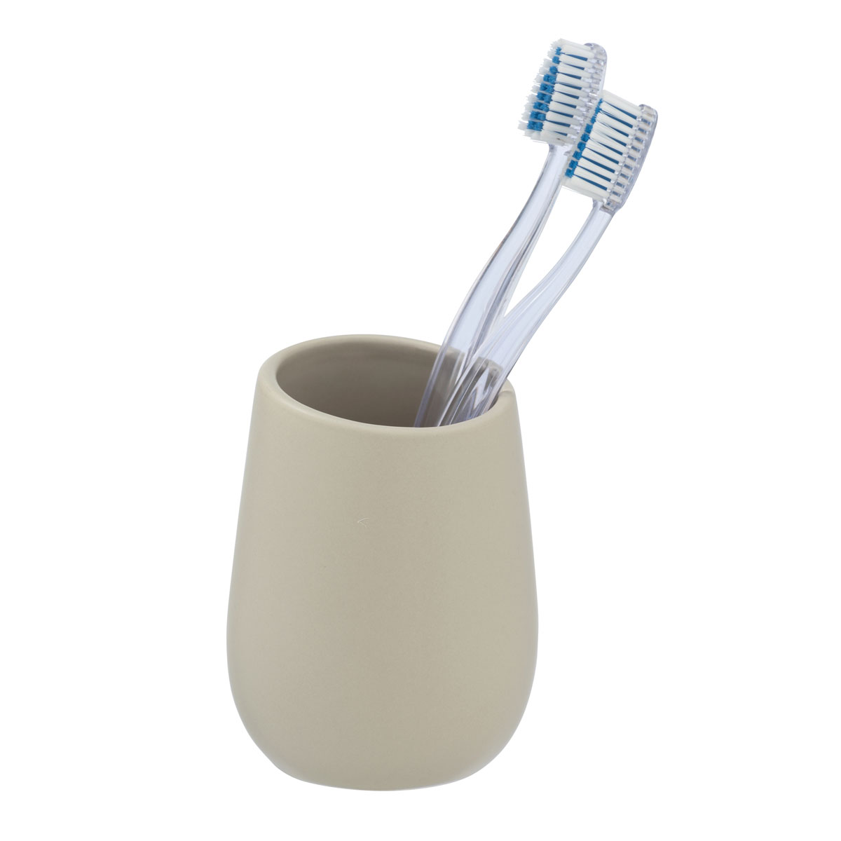 Wenko Zahnputzbecher Badi beige | 234767