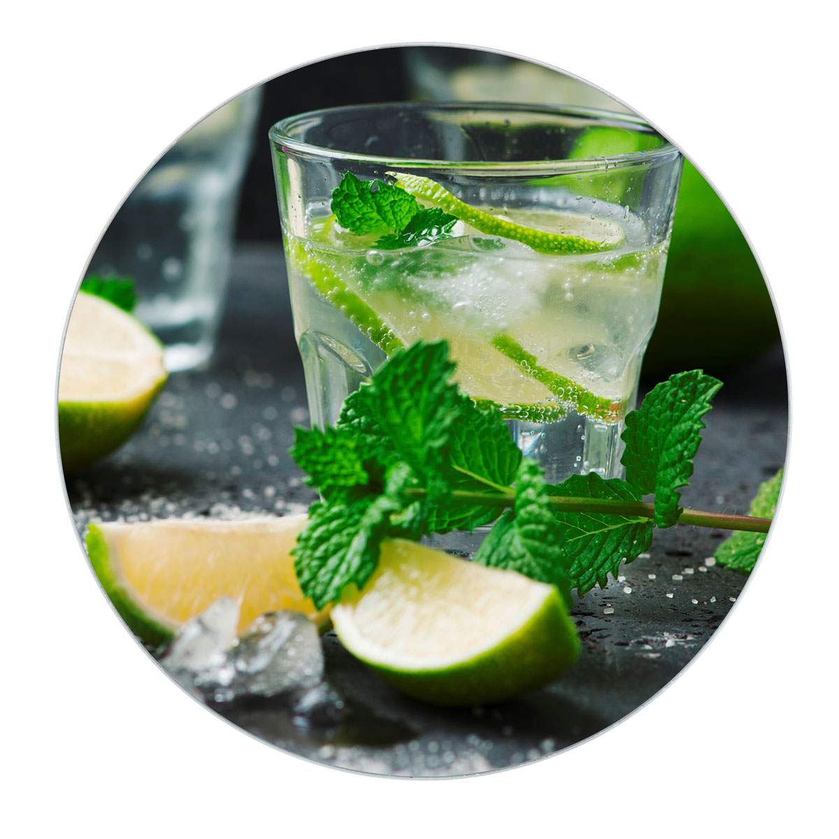 Wenko Topfuntersetzer Mojito 20 cm Glas | 235502