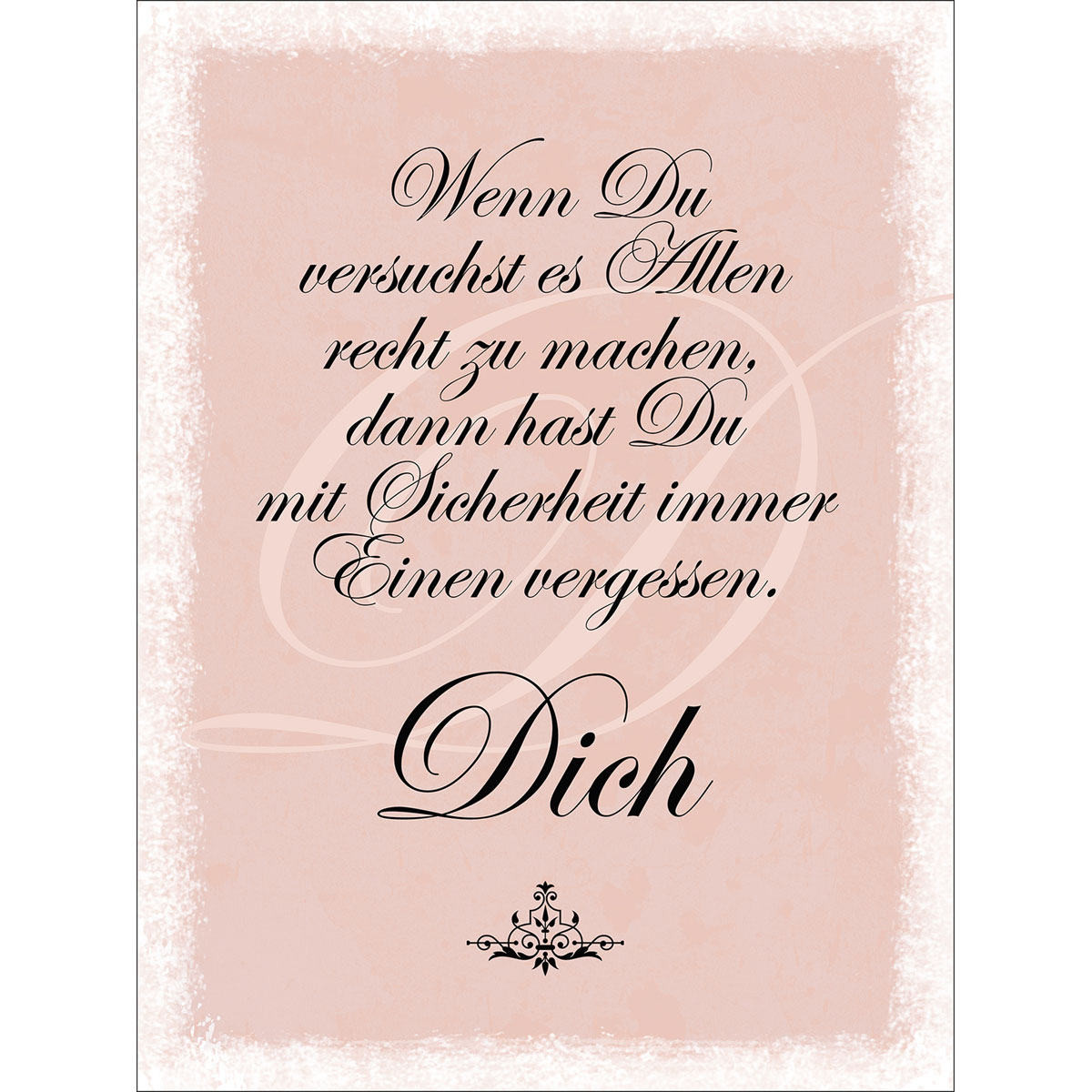Decopanel Spruch 30 x 40 cm | 236477