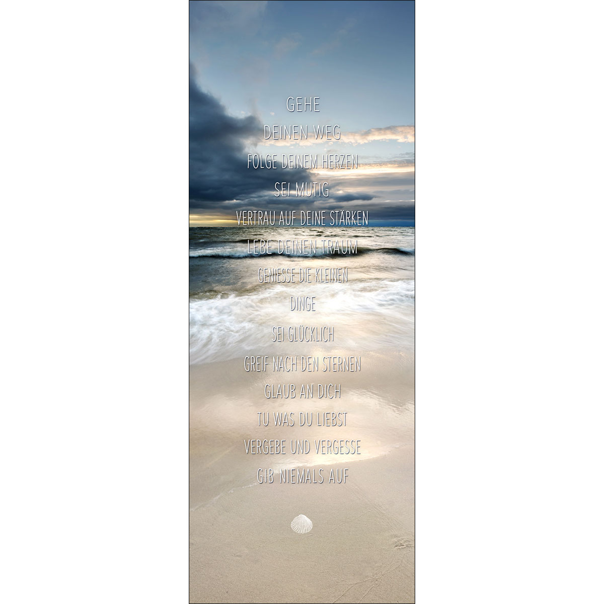 Canvas-Art Geh deinen Weg II 30 x 80 cm | 237884