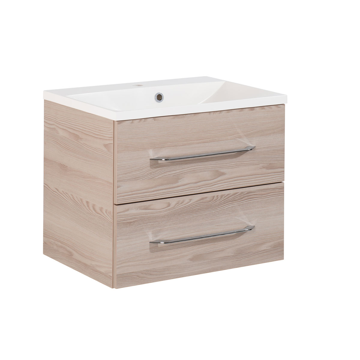 Fackelmann Waschtisch-Set B.clever 60 x 51 x 46 cm Alaska-Esche | Alaska-Esche | 238874