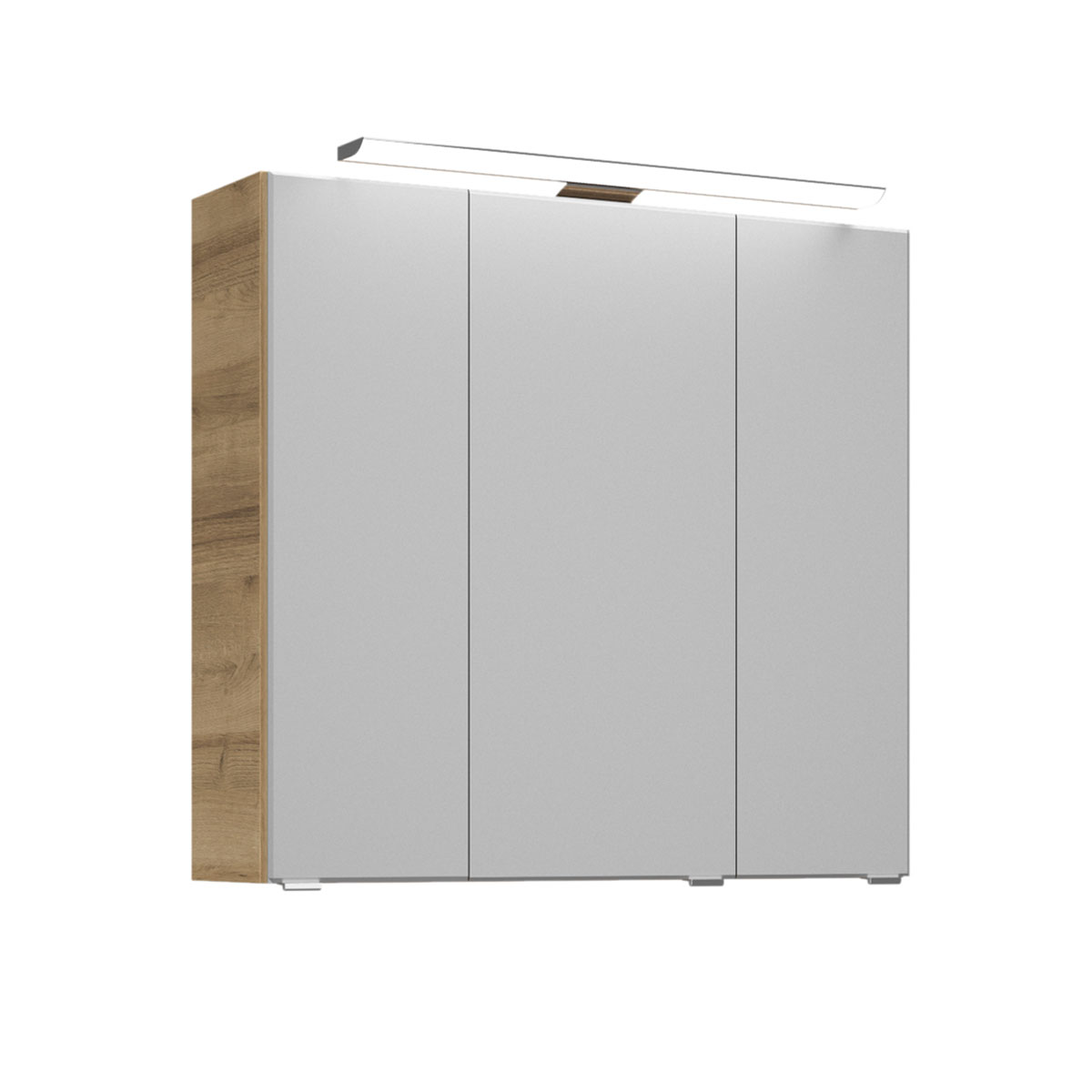 Pelipal Spiegelschrank Trentino inkl LED Aufsatzleuchte 75 x 72 x 20 cm | 242361