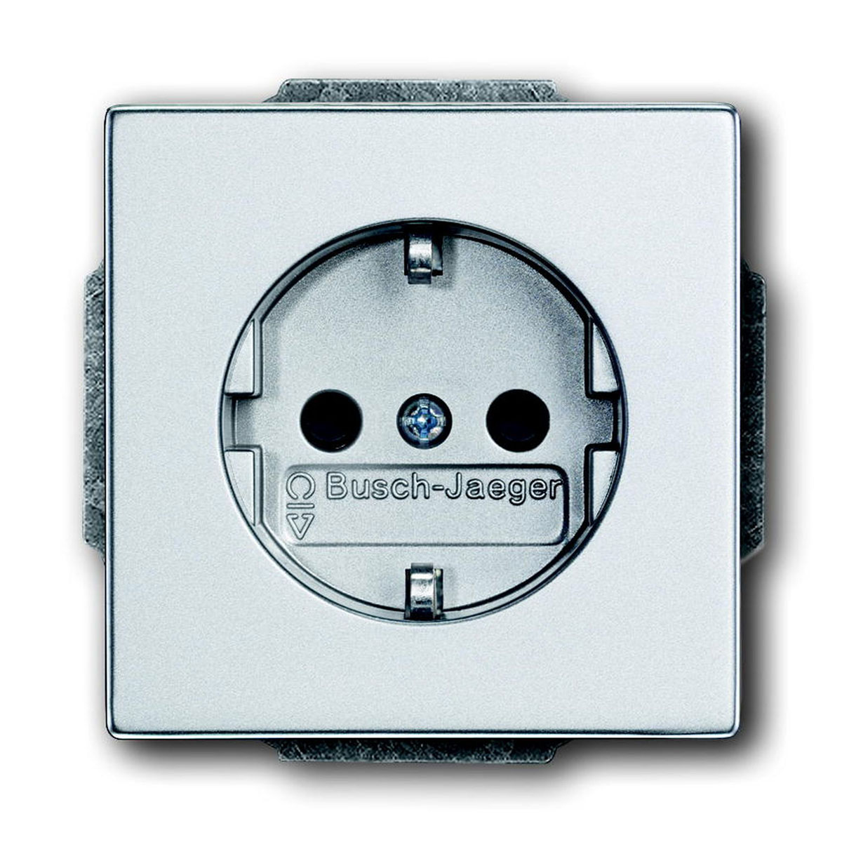 Busch-Jaeger SCHUKO-Steckdose future linear silberfarben | silber | 245368
