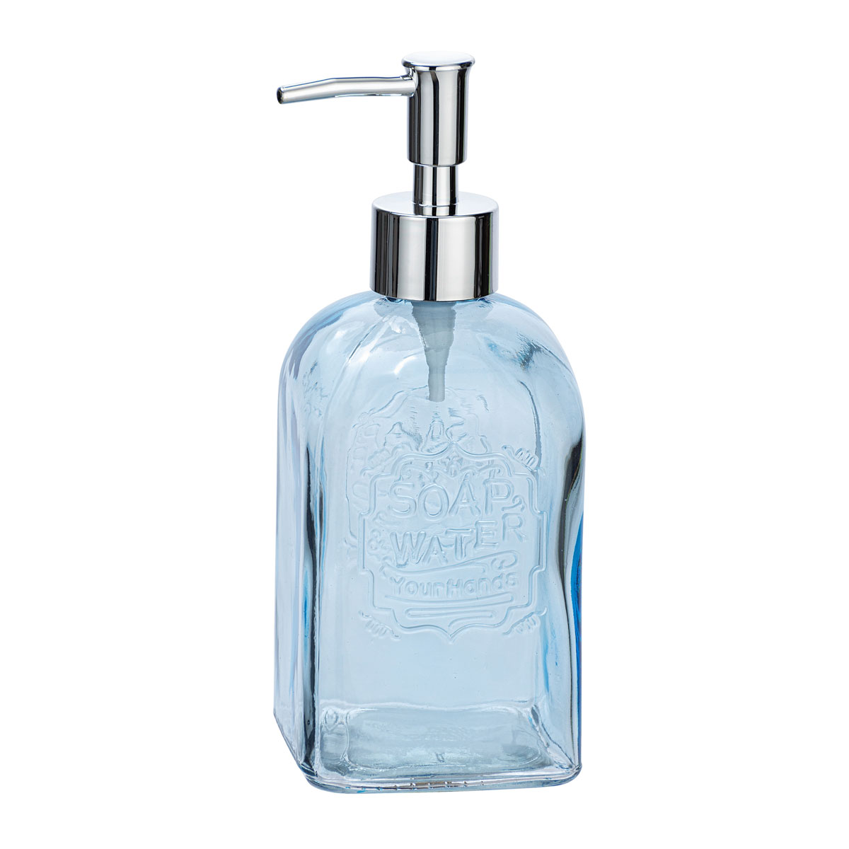 Wenko Seifenspender Vetro blau 500 ml | 247310