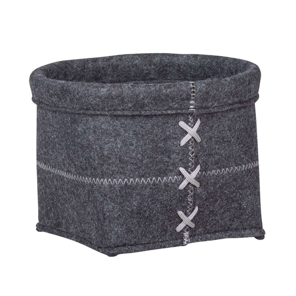 Wenko Aufbewahrungskorb Mara M anthrazit | 247315