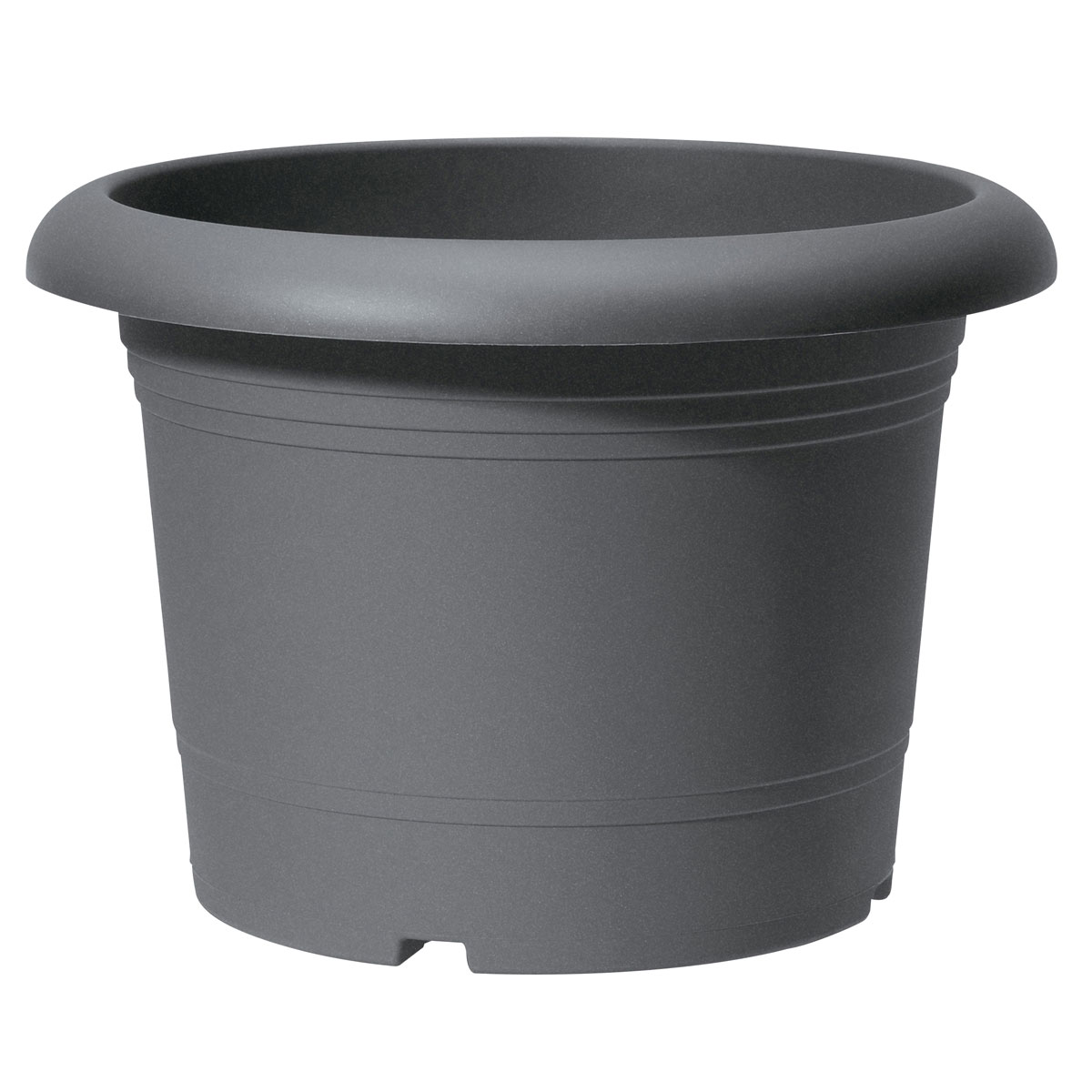 Scheurich Pflanzgefäß Durchmesser 30 cm Metallic grey | metallic grey | 21x30x30 | 247567