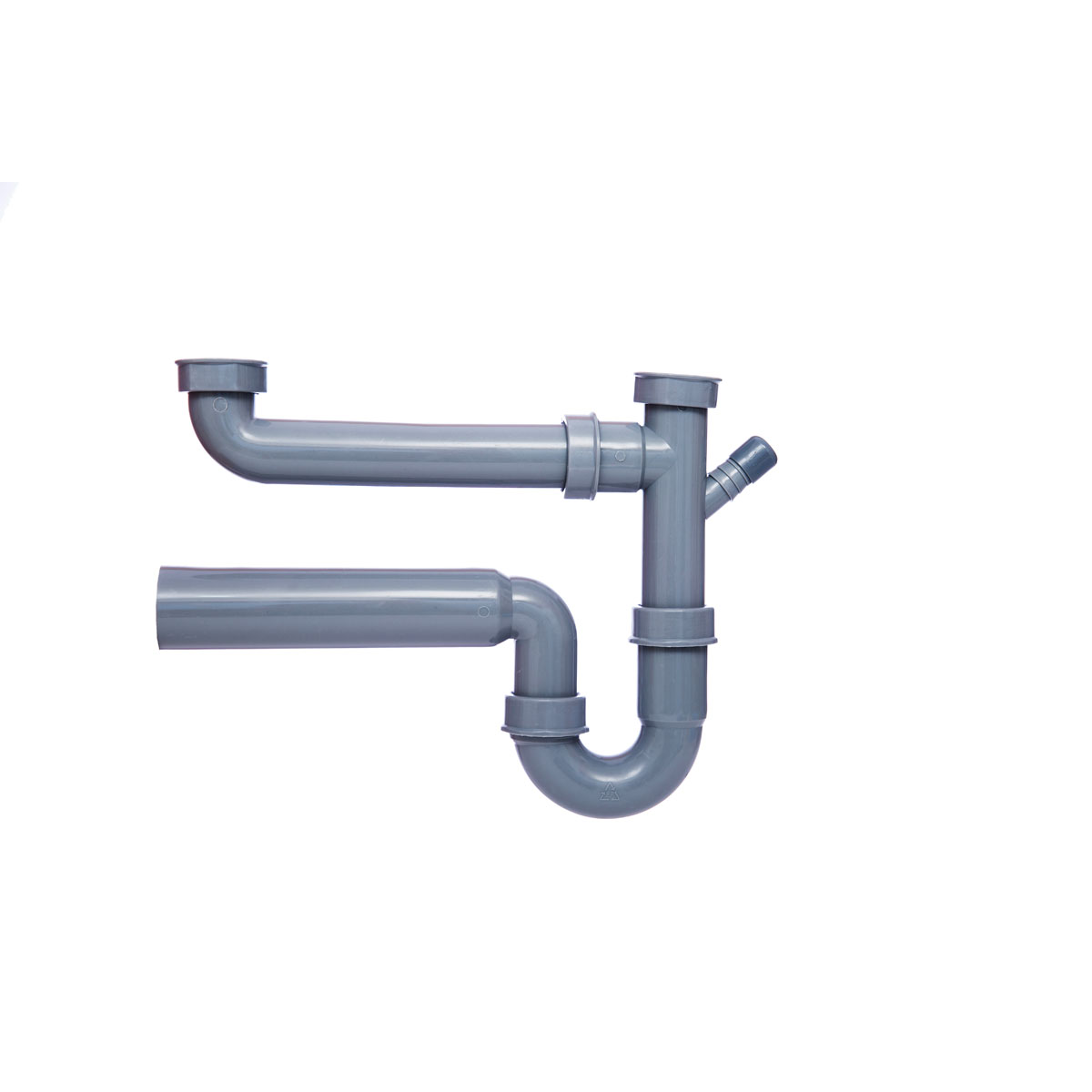 Kirchhoff Doppel-Spültisch-Röhrensiphon ECO-SAVE KS 1 1/2" IG x Durchmesser 50 mm | 248241