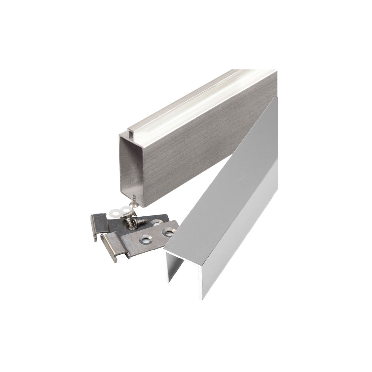 Leisten Oeland silber 2 x 4 x 179 cm | 248386