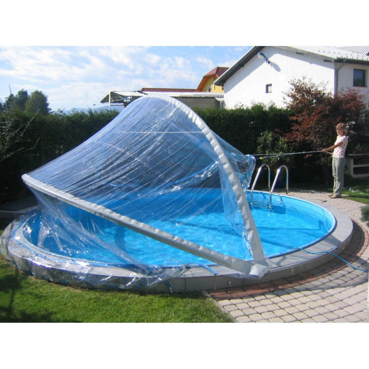 Überdachung Cabrio Dome für Durchmesser 500 cm schmaler Handlauf | für schmalen Handlauf | Ø500 | 252089