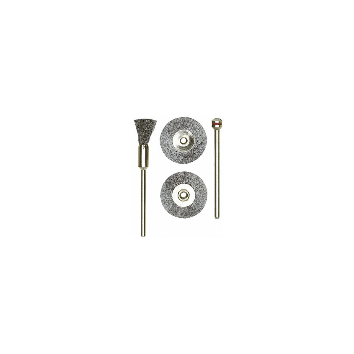 Proxxon Micromot Pinselbürsten Stahl 8 mm 2 Stück | 254271
