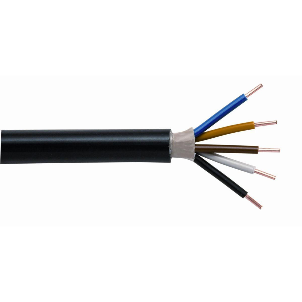 Erdkabel NYY-J 5 x 2,5 mm 25m | 262387