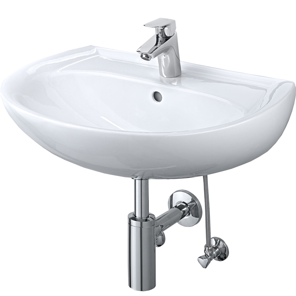 Geberit Waschtisch Renova inkl Armatur 60 cm | 273138