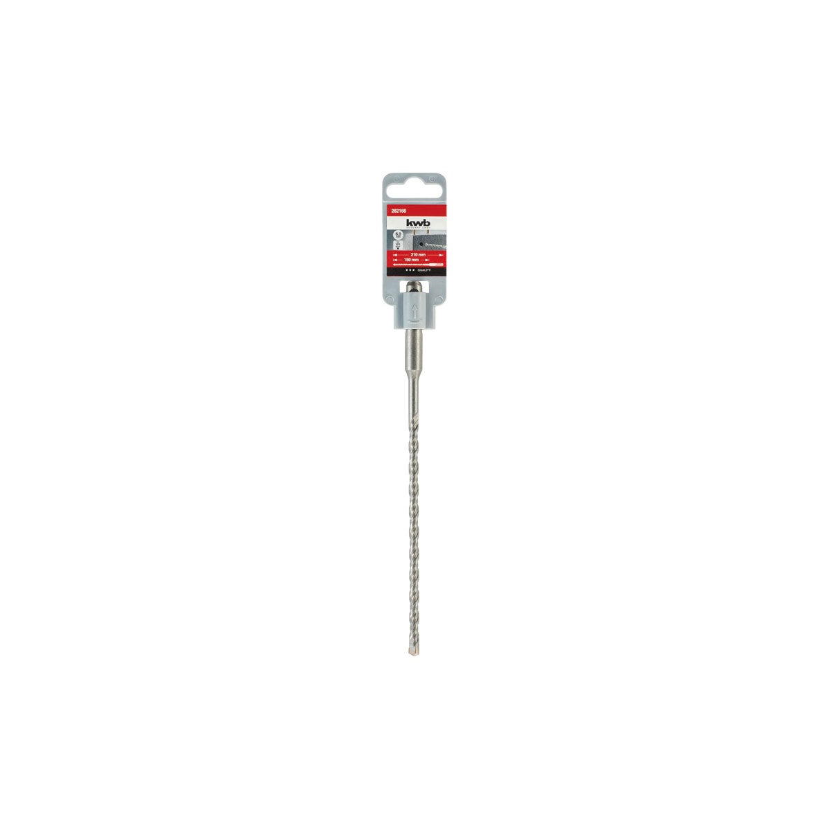 kwb  Hammerbohrer HB 22 SDS plus Durchmesser 6 mm 210 mm | 276540 – Bild 4