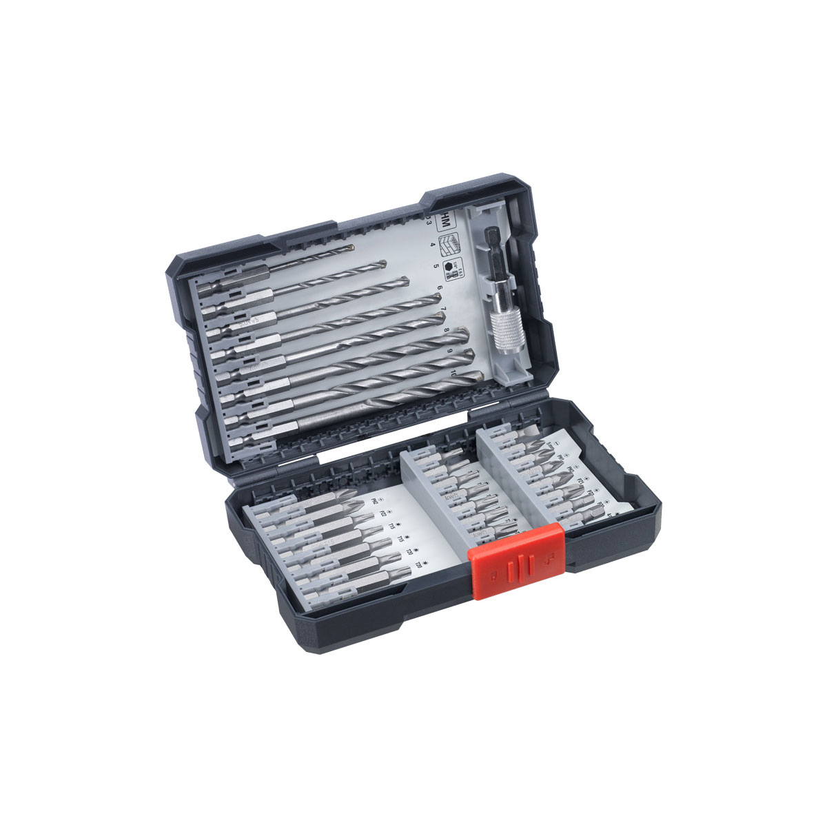 kwb  Bit-Bohrerbox 33 teilig inklusive L-Box | 276642