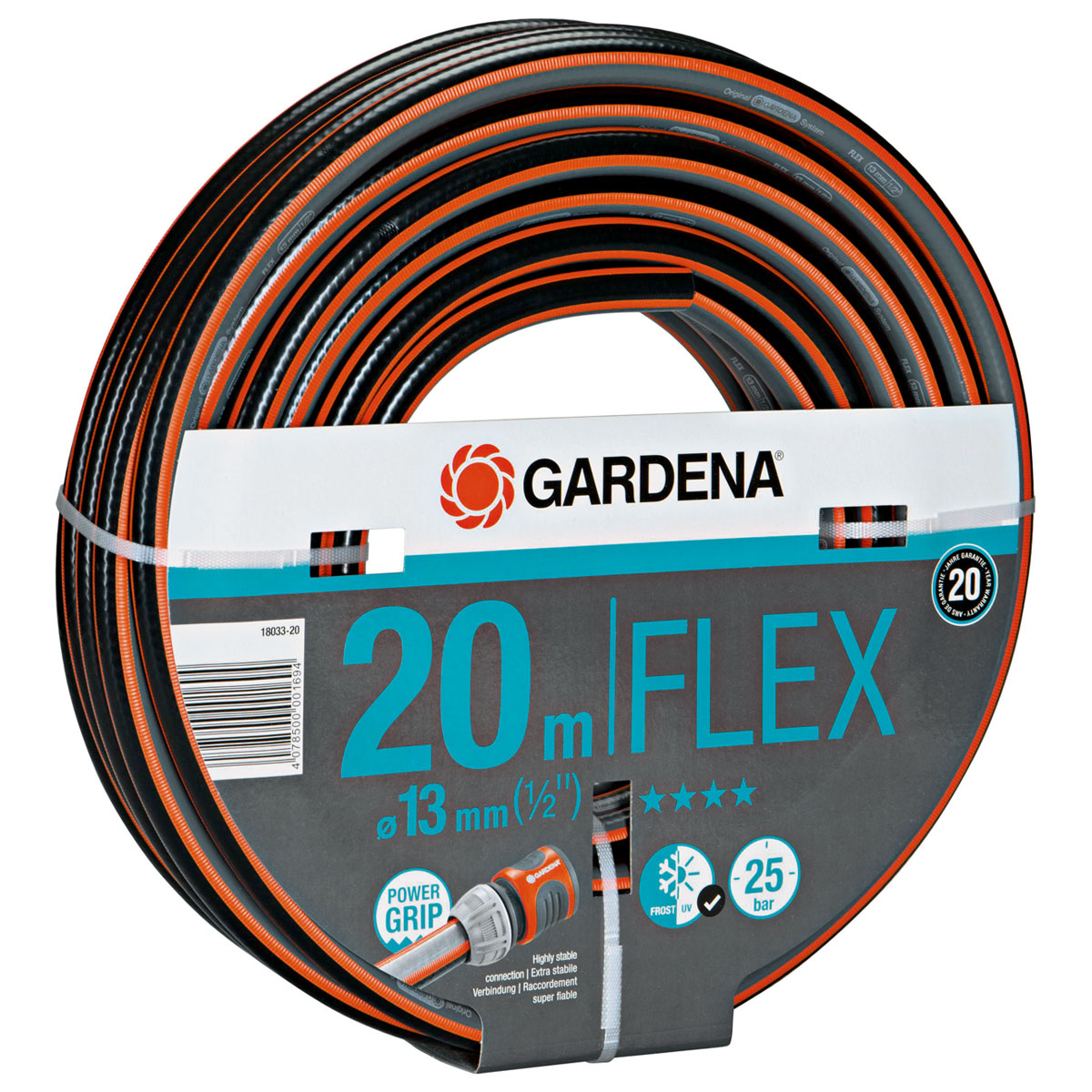 Gardena  Gartenschlauch Comfort Flex 13 mm 1/2 Zoll 20m | 20 | 294781 – Bild 3
