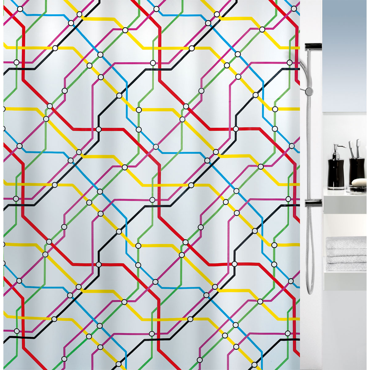 spirella Duschvorhang 180 x 200 cm | 298389