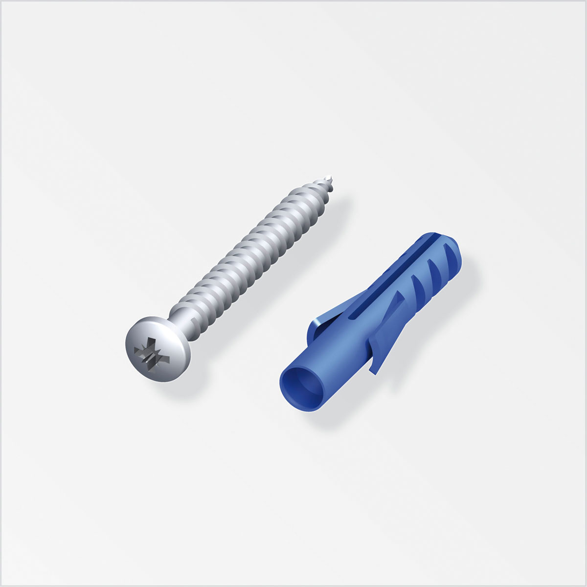 Alfer Linsenkopfschraube Clipstech-Plus mit Dübel 3 x 30 mm 10 Stück | 298851