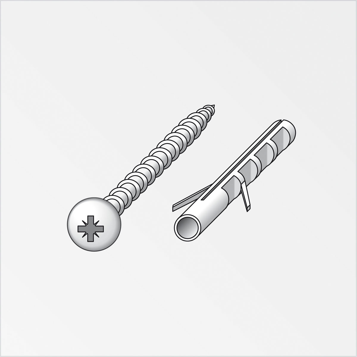 Alfer Linsenkopfschraube Clipstech-Plus mit Dübel 3 x 30 mm 10 Stück | 298851 – Bild 3