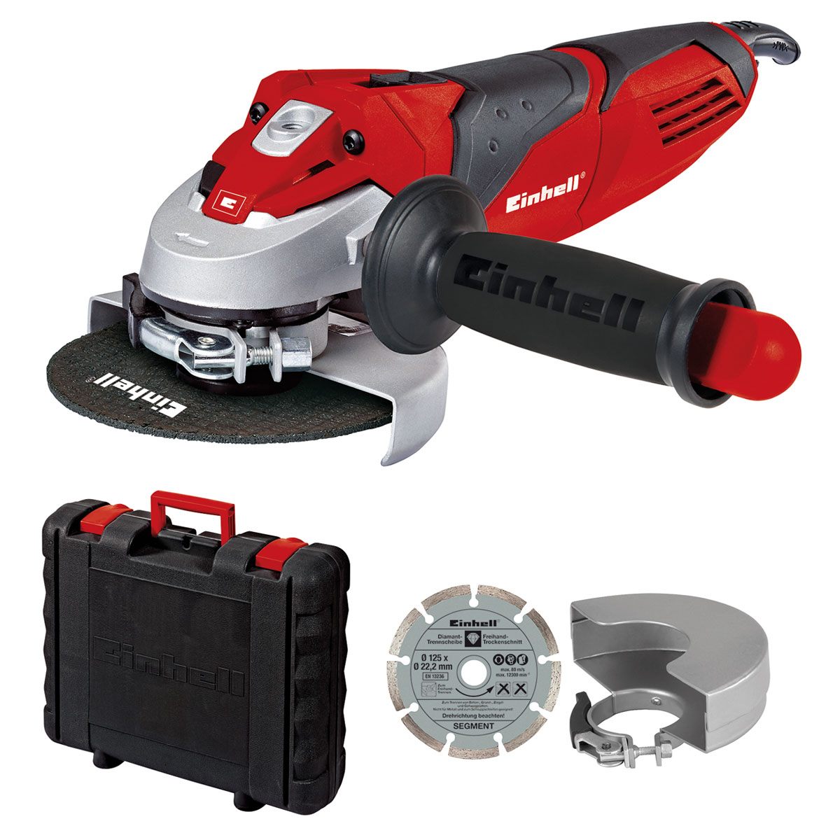 Einhell Winkelschleifer TE-AG 125/750 Kit | 334409