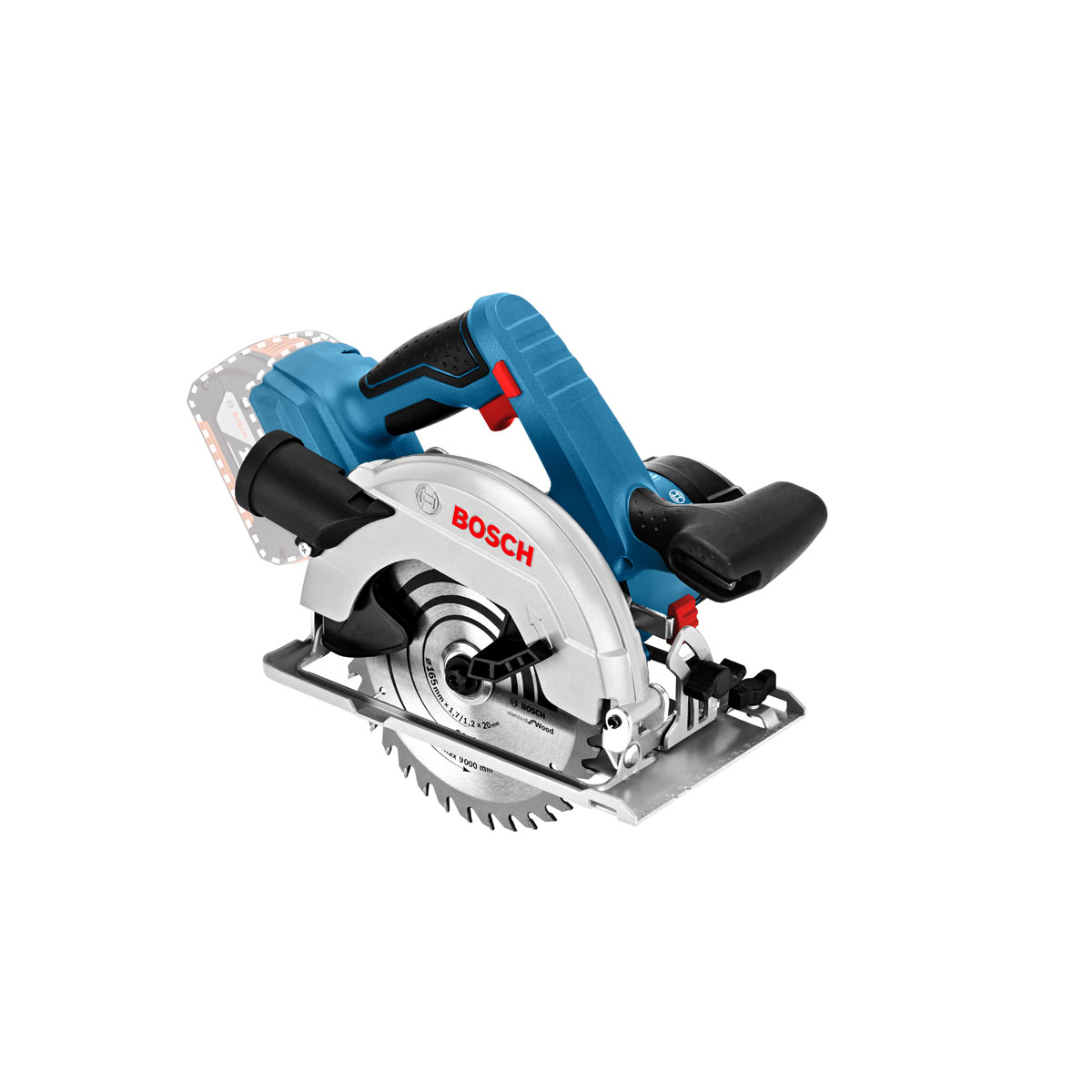 Bosch Professional  Akku-Kreissäge GKS 18V-57 G solo | 334765