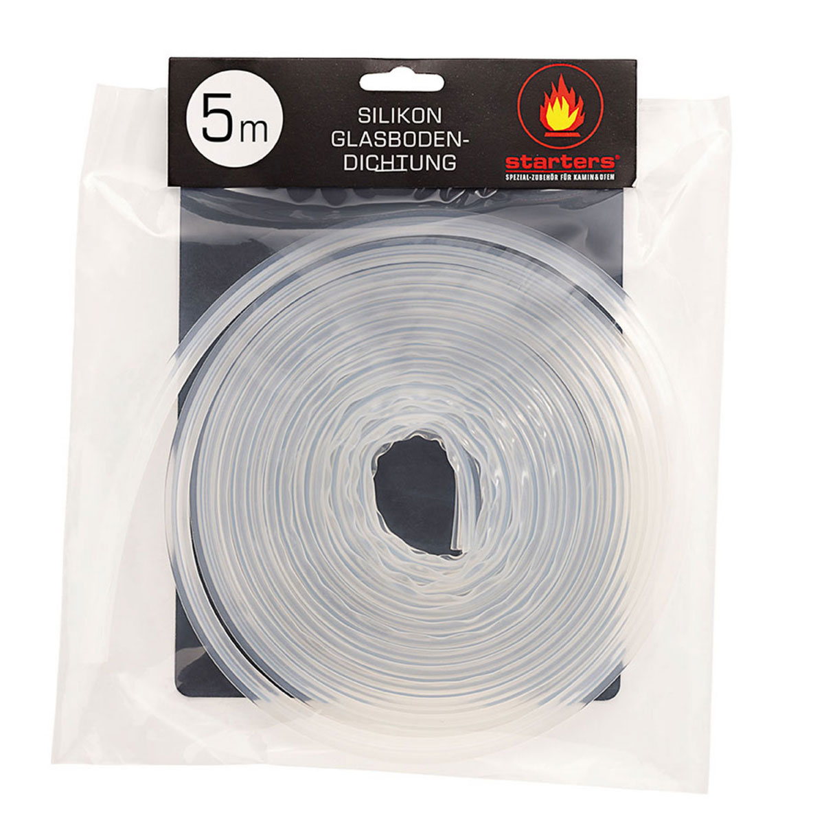 Silikon-Glasbodendichtung 5 m selbstklebend | 356299