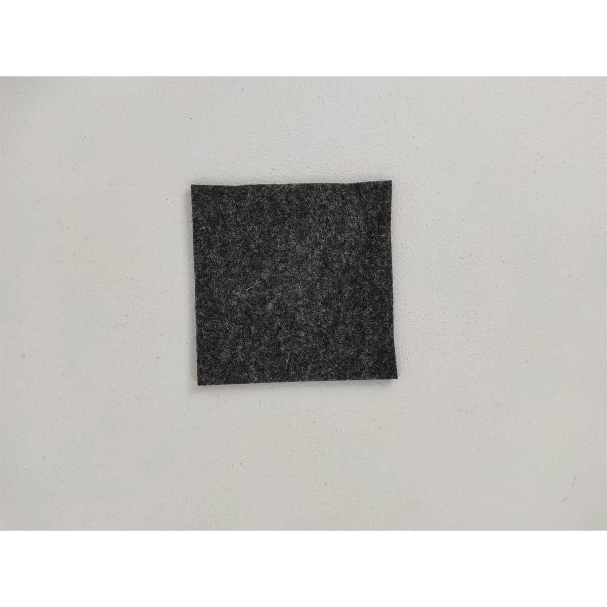 Untersetzer Filz 10 x 10 cm dunkelgrau | dunkelgrau miliert | 42330