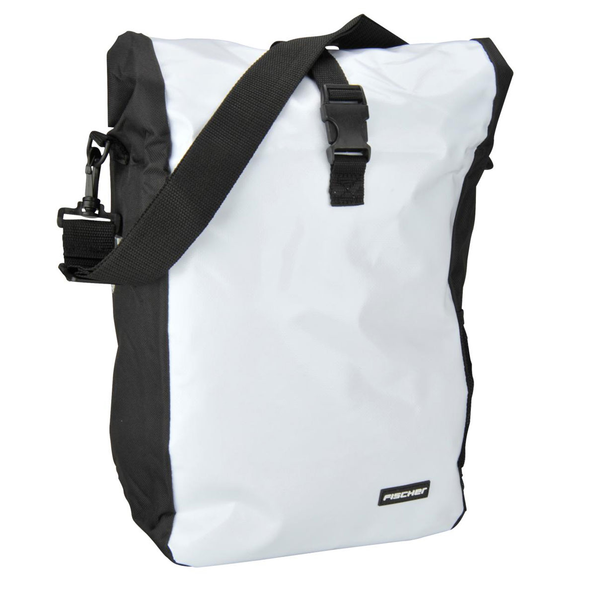 Fischer Bikes Gepäckträgertasche Kurier weiß | 434621