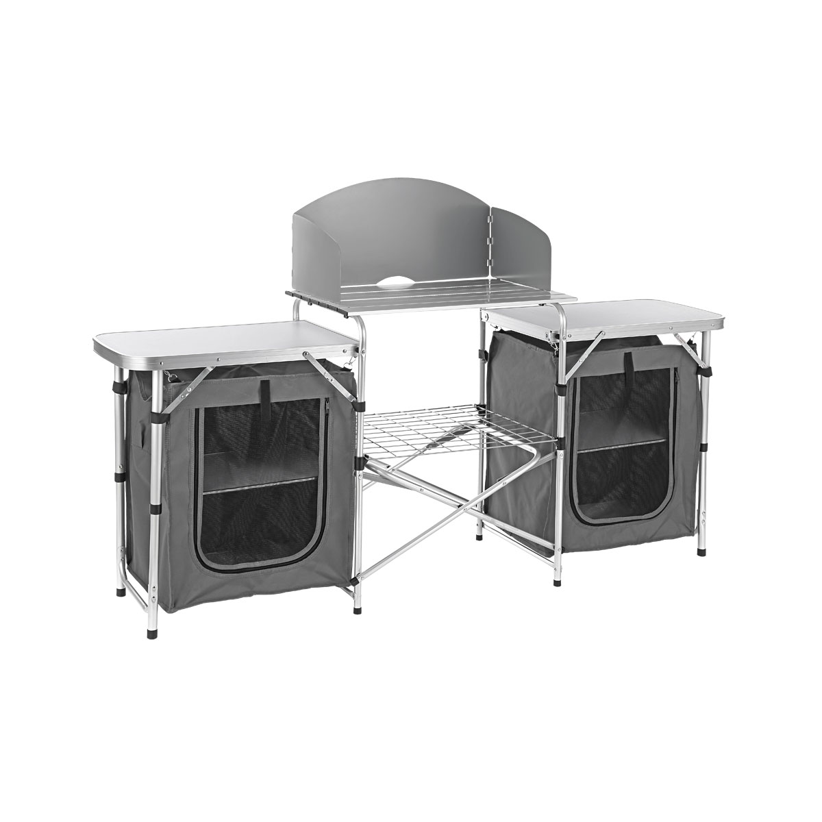 Haveson Camping-Multifunktionstisch Aluminium klappbar | 501514