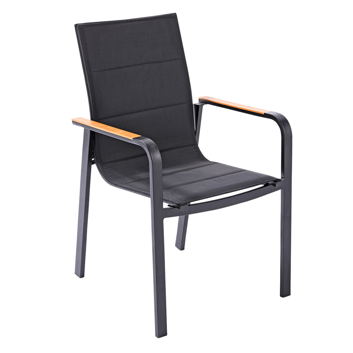 Haveson Stapelsessel Montenegro schwarz | 501532