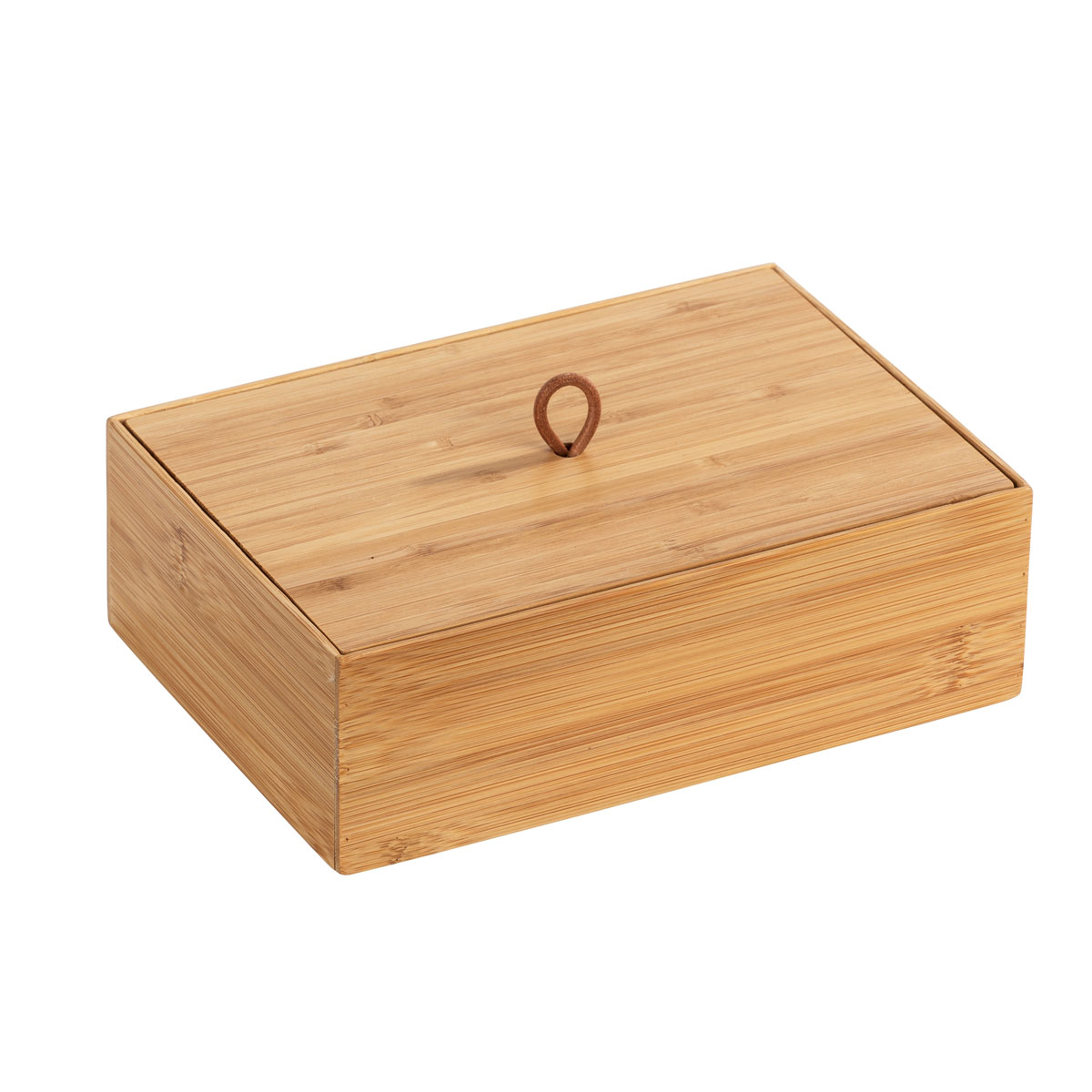 Wenko Bambus-Box mit Deckel Terramit L | 503041