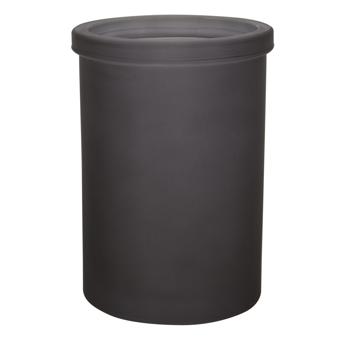 spirella Zahnputzbecher Yoko mit Rand Durchmesser 7,5 cm grau | 521222