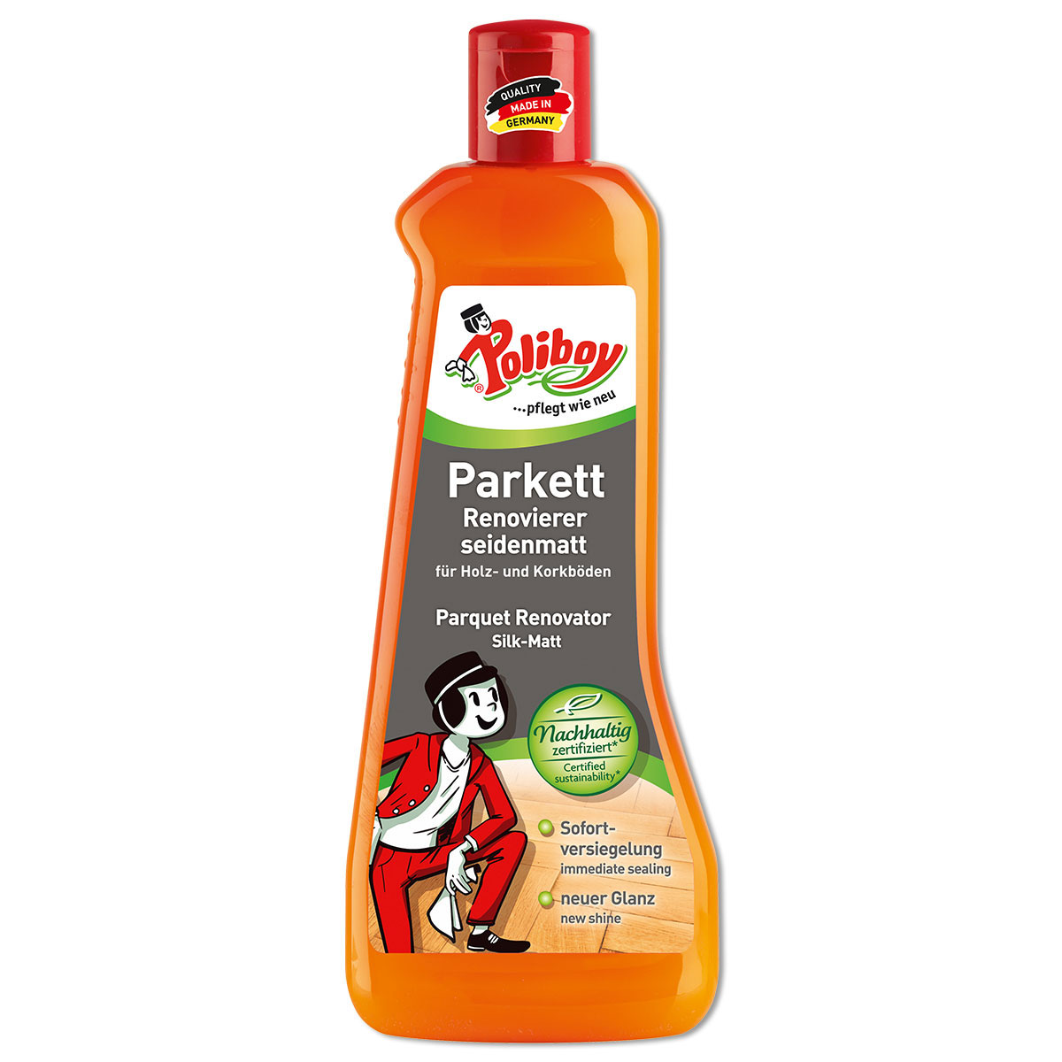 Poliboy Parkett-Renovierer 0,5 L Seidenmatt | 543262