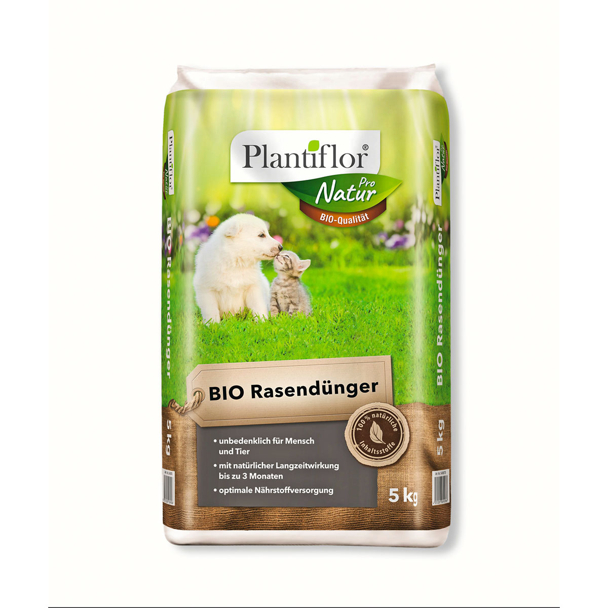 Plantiflor BIO Rasenduenger 5 kg | 549970
