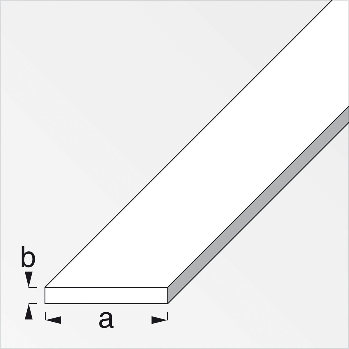 MyTool Flachstange 30 x 2 mm 1m silber | 3 | 100 | 558223 – Bild 3
