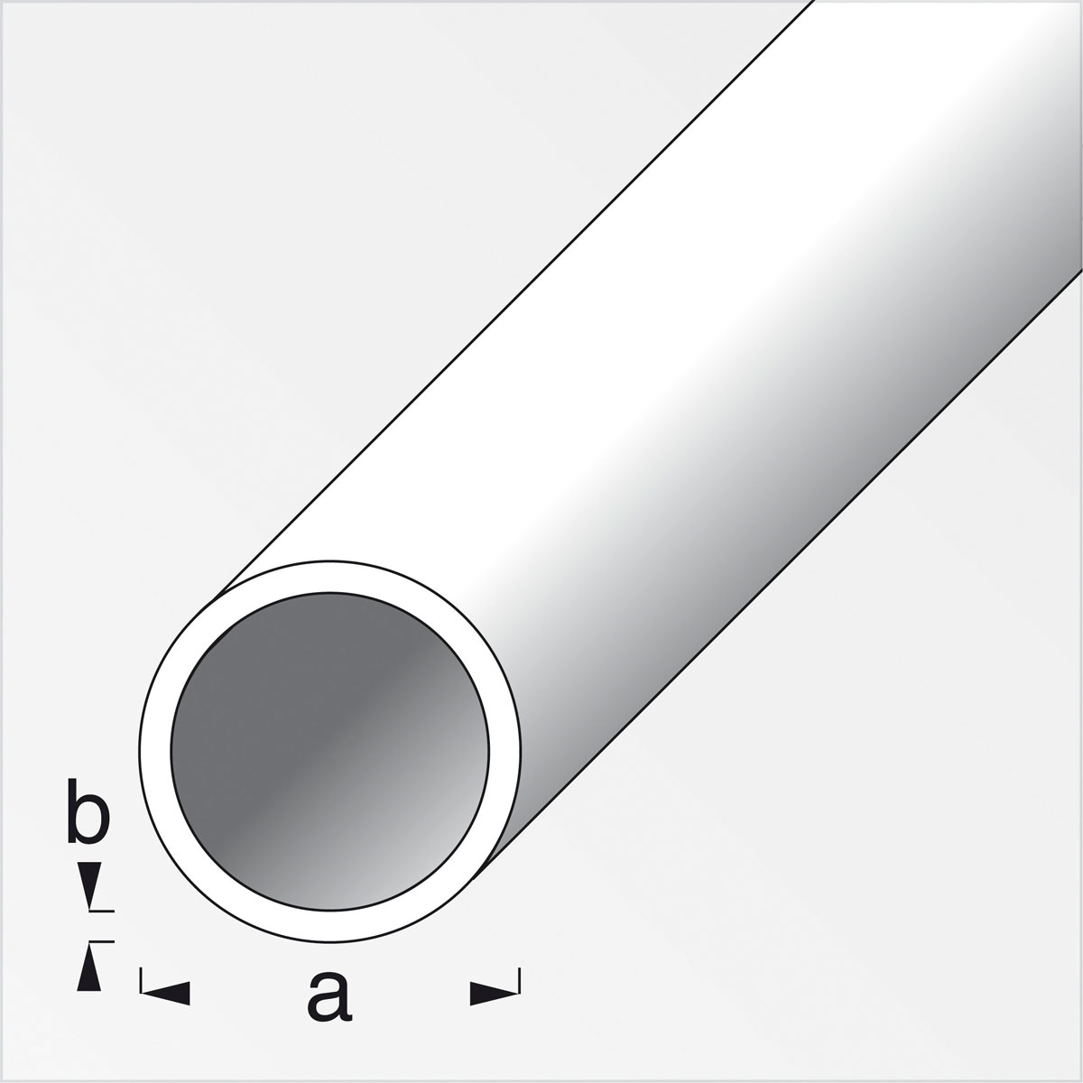 MyTool Rundrohr 12 x 1 mm 1m Aluminium silber | 1,2 | 100 | 558240 – Bild 3